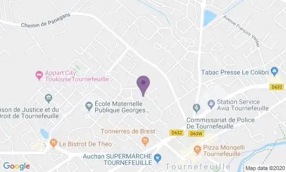 Localisation Coucoureux Michel