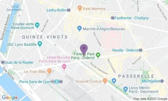 Localisation Poulain Jean Pierre