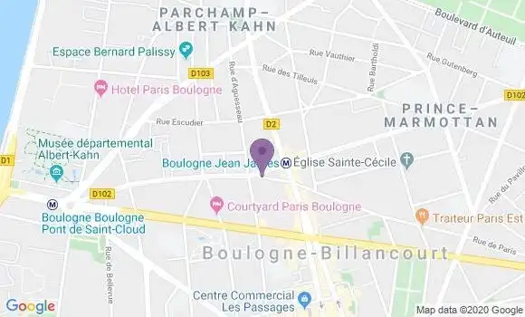 Localisation Roy Georges Bernard