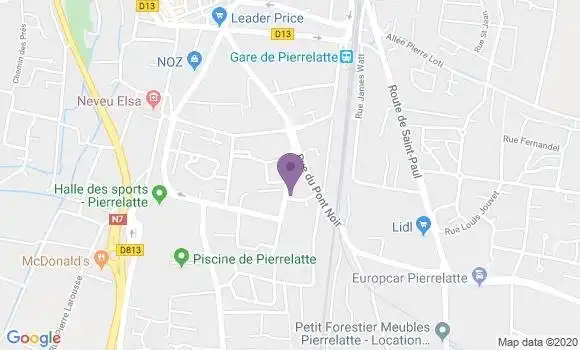 Localisation Roeder Jean Bernard