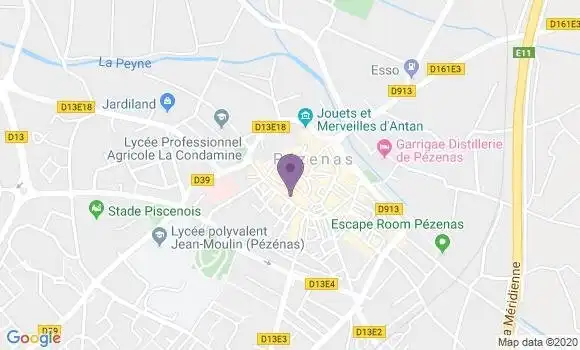 Localisation Thoulouze François