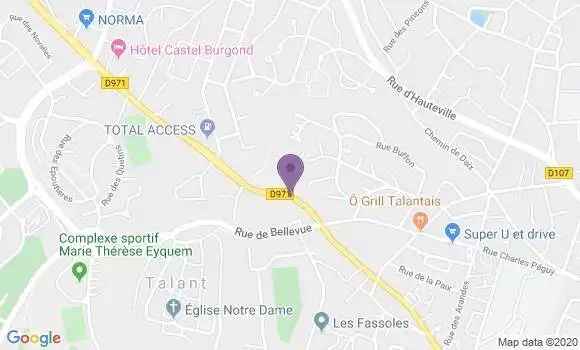 Localisation Le Bris Gilbert