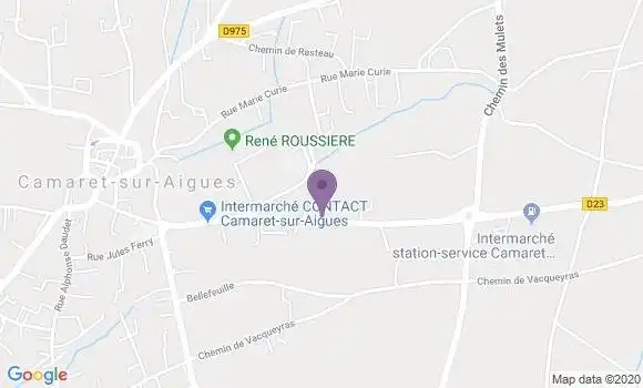 Localisation Vallon Bernard