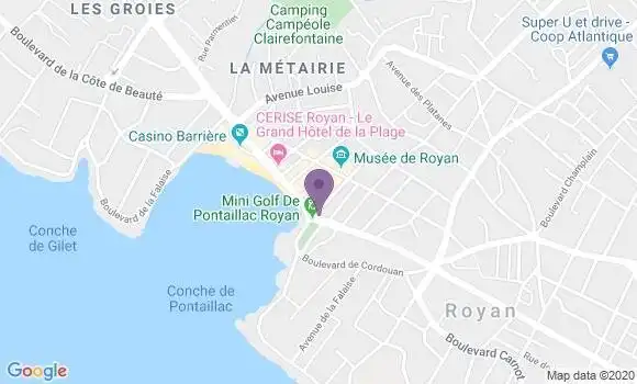 Localisation Ragonneau Benoist