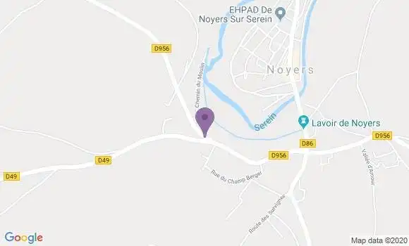 Localisation Facq Habert Monique