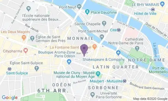 Localisation Martinet Richard