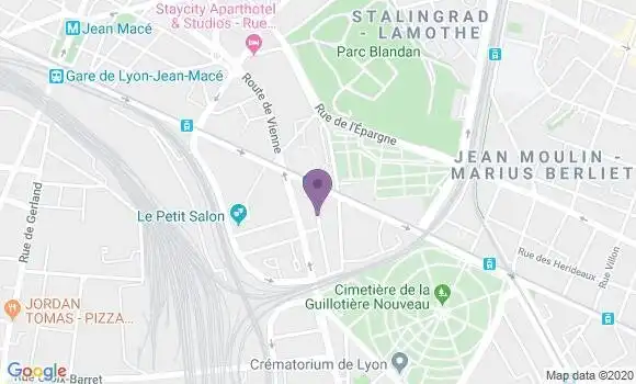 Localisation Gaillard Laurent