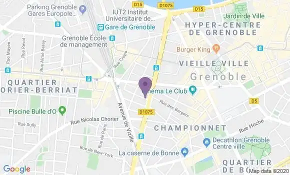 Localisation Luce Catinot Raymond