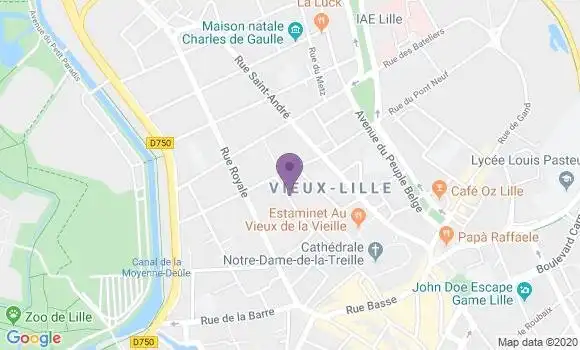 Localisation Carlier Pierre Louis