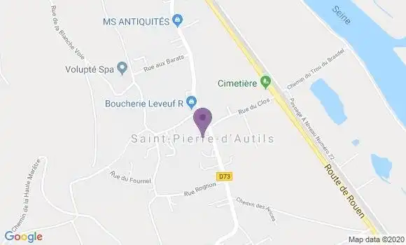Localisation De Maillard Larmandie Pierre