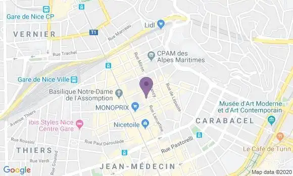 Localisation Heams Bernard