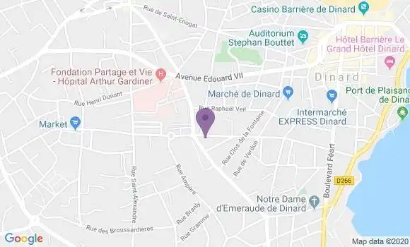 Localisation Delmotte Jacques