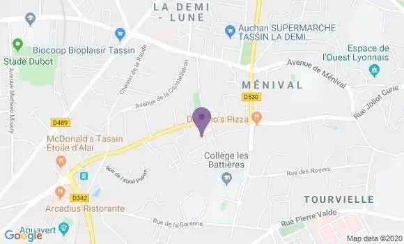 Localisation Gonon Claude