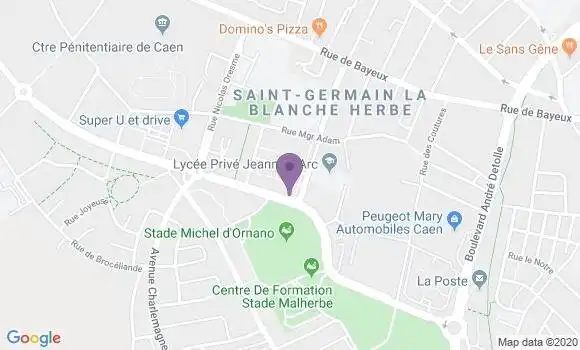 Localisation Contamin Bernard
