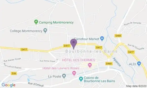 Localisation Maignien Claude