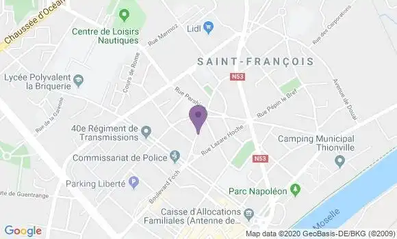 Localisation Godfroy Daniel