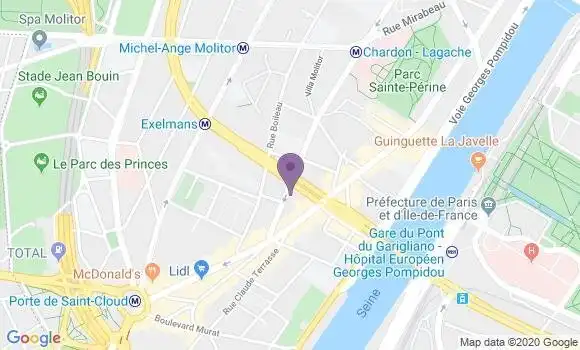 Localisation Bredillard Guy