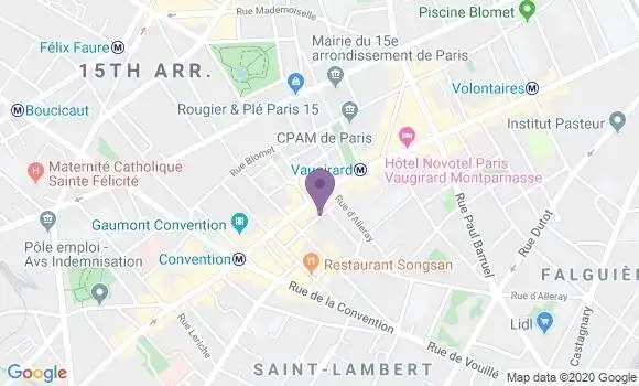 Localisation Gamba Michel