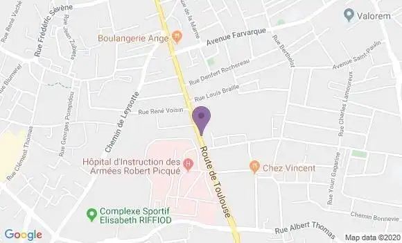Localisation Dauzie Bernard