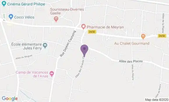 Localisation Vayssiere Bernard