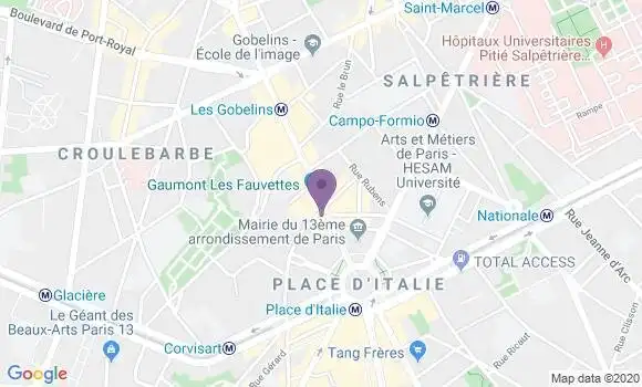 Localisation Fouillet Hervé