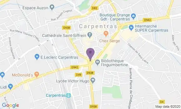 Localisation Armand Adrien