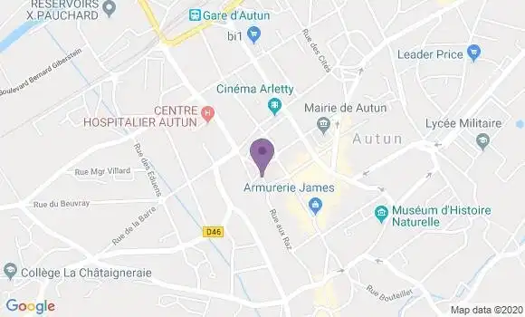 Localisation Caudin Jean Pierre