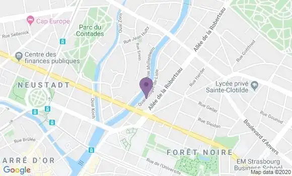Localisation Denner Jean François