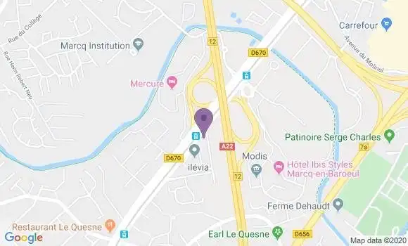 Localisation Deryckere Benoît