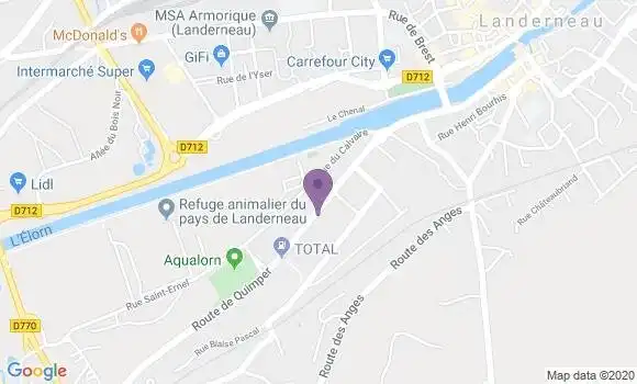 Localisation Le Cars Gérard