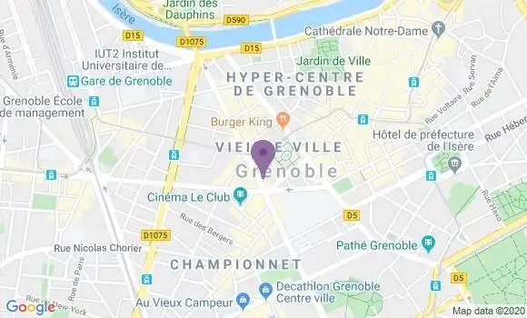 Localisation Jay Allemand Bernard