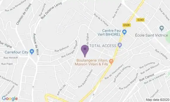 Localisation Vigarie Michel