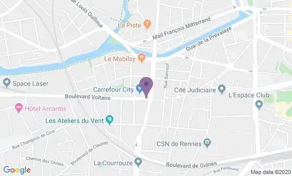 Localisation Goisbeau Daniel