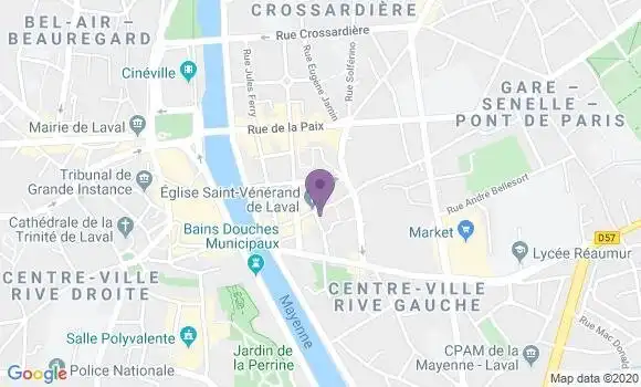 Localisation Houet Bernard
