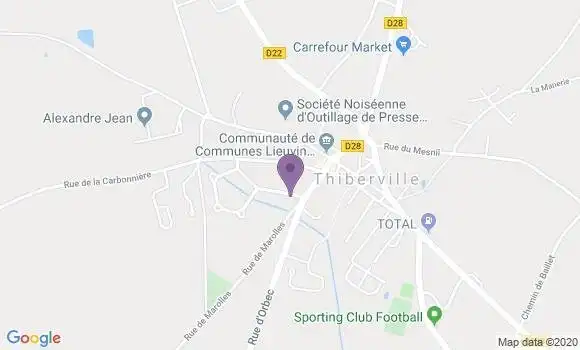 Localisation Prevost Yves