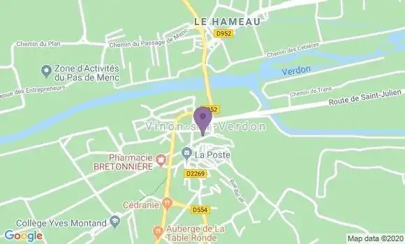 Localisation Bonhomme Laurent
