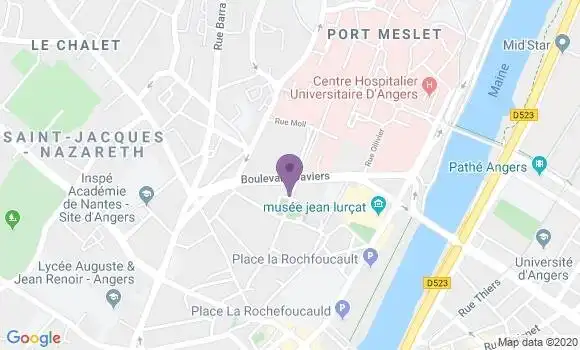 Localisation Laine Don Jacques