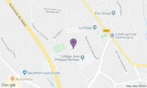 Localisation Roux Alain
