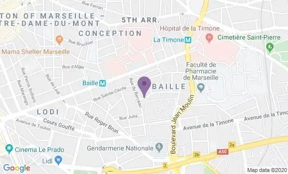 Localisation Maury Alain