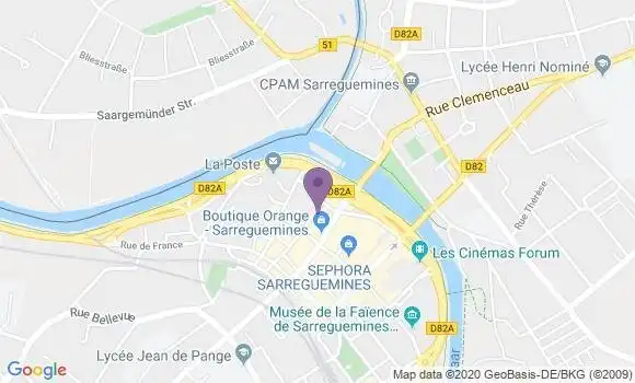 Localisation Depret Benoît