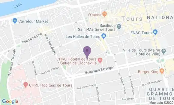Localisation Parmentier Michel