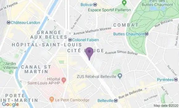 Localisation Vasseur Etienne