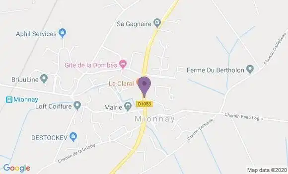 Localisation Vouilloux Jacques