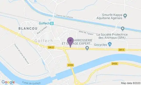 Localisation Fonta Alain