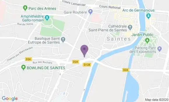 Localisation Doutreuwe Françoise
