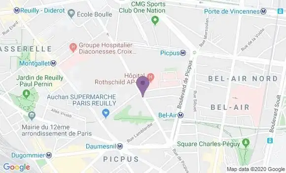 Localisation Beyret Yves