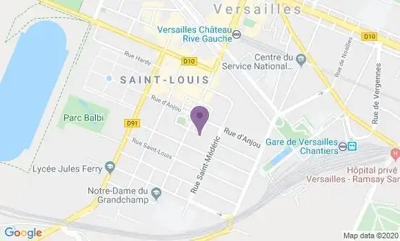 Localisation Dubourg Daniel