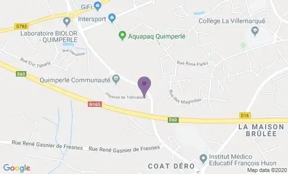 Localisation Compere Denis