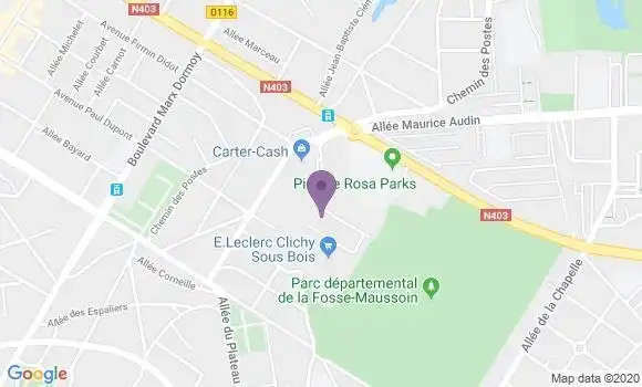 Localisation Misselyn François