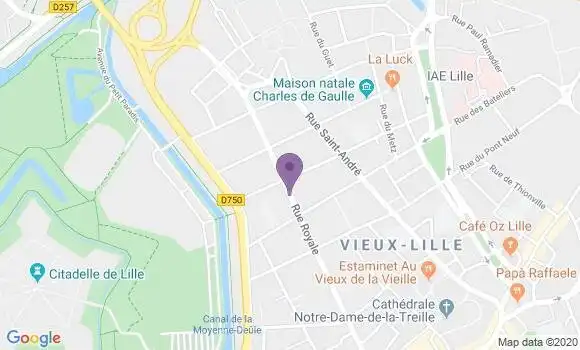 Localisation Descamps Régis